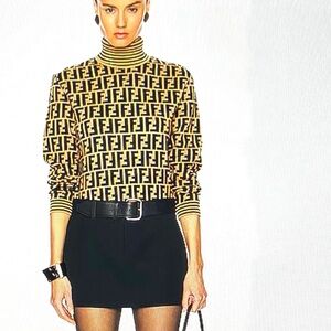 🆕 Fendi FF Monogram Wool Sweater 👘